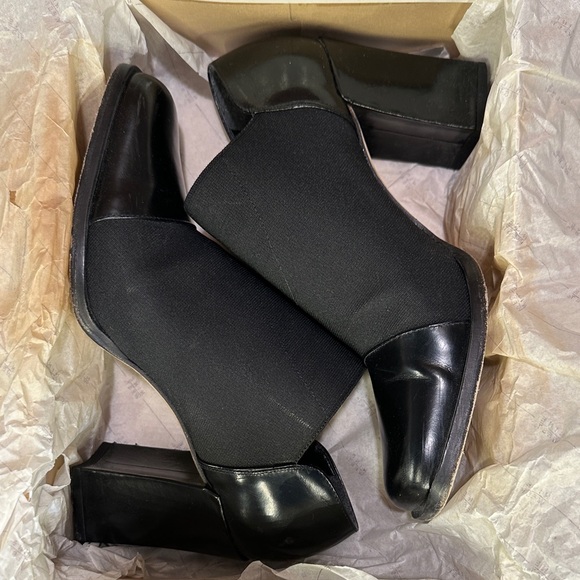 Nine West Black Ankle Boots - Picture 1 of 6
